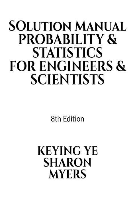 Solution manual probability statistics rom processes for. - Briggs and stratton repair manual 445777.