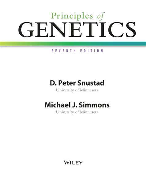 Solution manual snustad and simmons genetics. - Understanding nec3 engineering and construction short contract a practical handbook.