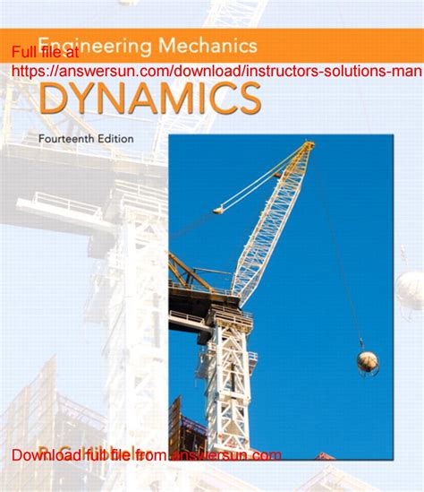 Solution manual to engineering mechanics dynamics 11th. - Le guide des châteaux de france..
