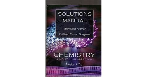 Solution manual tro chemistry a molecular approach. - Priaps normalschule, die folge guter kinderzucht.