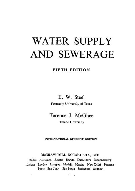 Solution manual water supply and sewerage steel and mcghee. - Pmi agile certified practitioner pmi acp exam quick study guide.