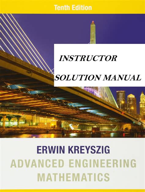 Solution manuals of advanced engineering mathematics. - Grzegorz palka w służbie łodzi i polsce.