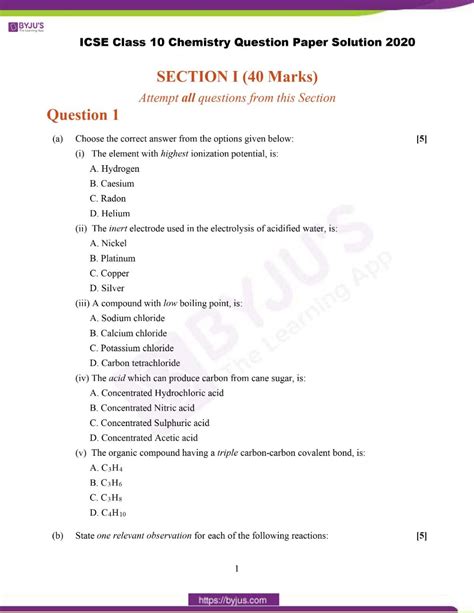 Solutions - Chemistry questions & answers for quizzes and tests