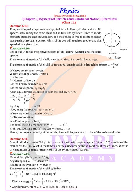 Solutions 6 Physics Walker Chapter