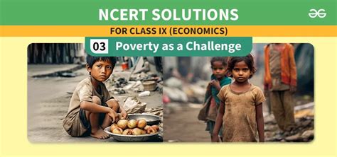 Solutions For Poverty As A Challenge