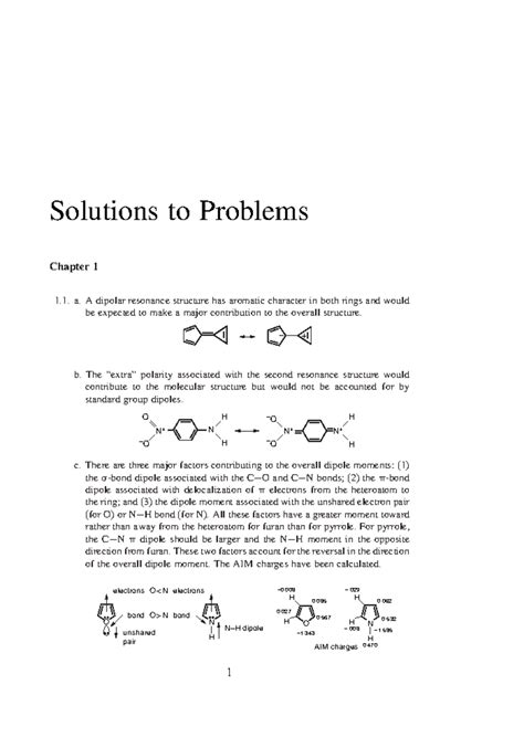 Solutions Manual Advanced Organic Chemistry Part A Structure And Mechanisms