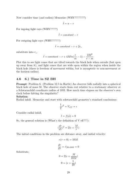 Solutions Manual For Differential Geometry And Relativity Theory