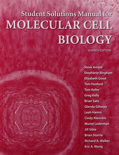 Solutions Manual For Molecular Cell Biology