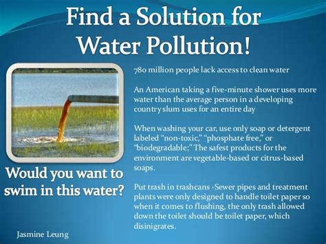 Solutions To Water Pollution Article