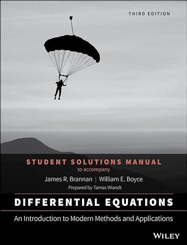 Solutions manual differential equations 2nd brannan boyce. - Manuale delle parti di ricambio per cagiva canyon.
