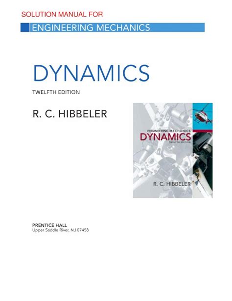 Solutions manual dynamics hibbeler 12th edition. - 1983 mercury 90 hp outboard service manual.