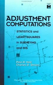 Solutions manual for adjustment computations by paul r wolf. - Non si ammazza solo al sabato.