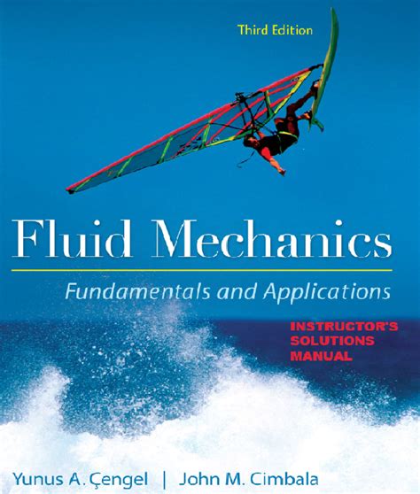 Solutions manual for fluid mechanics fundamentals applications. - Mds 20 rai manuale utente 2007.