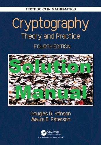 Solutions manual for introduction to cryptography stinson. - Heal yourself of herpes naturally a complete guide for a natural cure.