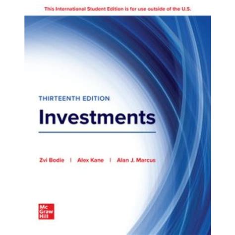 Solutions manual for investments by bodie zvi kane alex marcus alan 10th edition 2013 paperback. - Learning human skills an experiential and reflective guide for nurses.