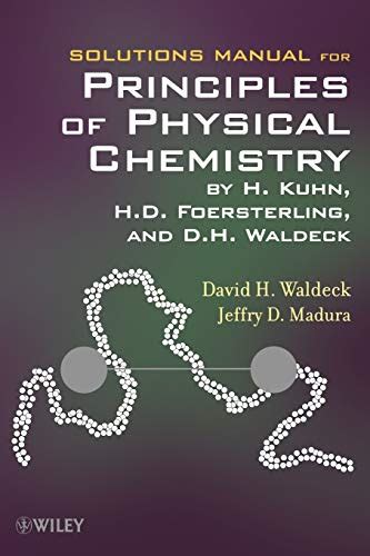 Solutions manual for principles of physical chemistry. - Particle technology and separation process solution manual.