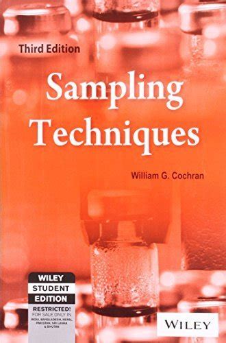 Solutions manual for sampling techniques cochran 3rd edition. - Textbook of operative dentistry with mcqs 1st edition.