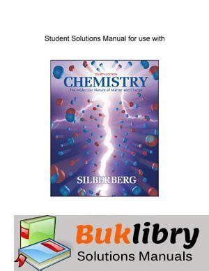 Solutions manual for silberberg chemistry 4th edition. - Beiträge zur anatomie der adansonia digitata l..