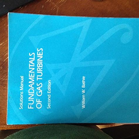 Solutions manual fundamentals of gas turbines second edition. - Manuale di psicofarmacologia clinica per terapisti edizione kindle.