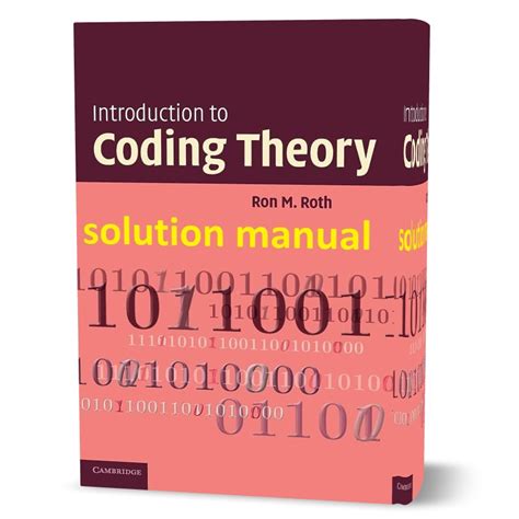 Solutions manual introduction to coding theory. - Ge triton xl dishwasher installation manual.