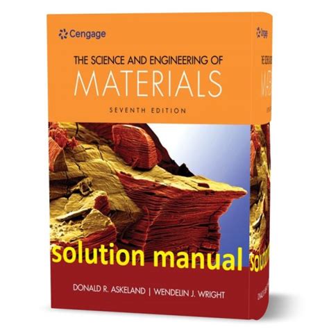 Solutions manual materials science askeland 6th edition. - Mercruiser 7 3l d tronic service manual.