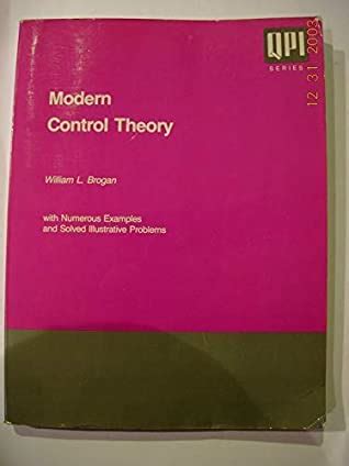 Solutions manual modern control theory brogan. - Stevens savage arms model 124 shotgun manual.
