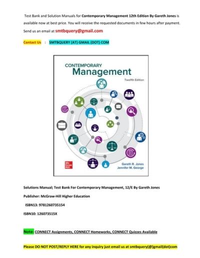 Solutions manual test bank for management 12e 12e 12th edition. - Patterns for college writing a rhetorical reader and guide twelfth edition 2.