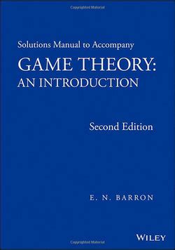 Solutions manual to accompany game theory an introduction. - Rapport adresse a m. le ministre de l'instruction publique, des cultes et des beaux-arts.