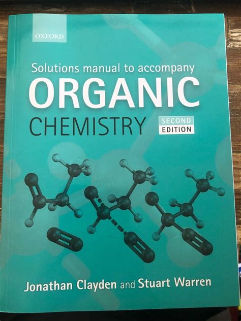 Solutions manual to accompany organic chemistry by jonathan clayden 2013 5 30. - The seven cs of consulting the definitive guide to the.