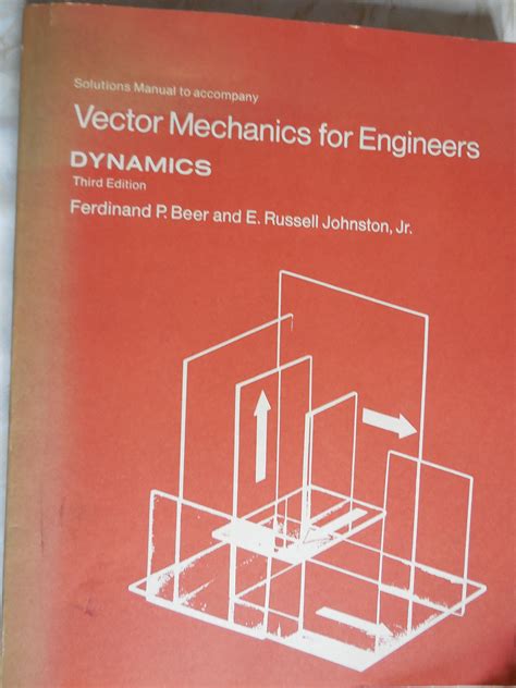 Solutions manual to accompany vector mechanics for engineers dynamics. - Manual de instrucciones del láser tria.