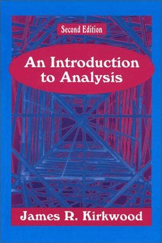 Solutions manual to kirkwood introduction to analysis. - La carrera de harlan (harlan's race).