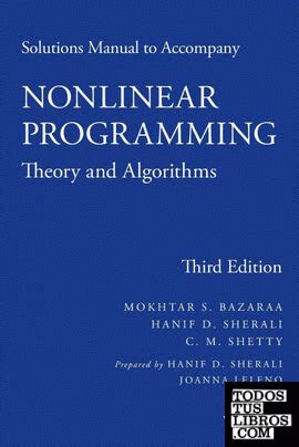 Solutions manual to nonlinear programming bazaraa. - The way life works the science lovers illustrated guide to how life grows develops reproduces and gets along.