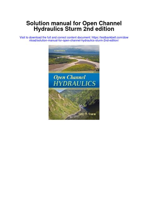 Solutions manual to open channel hydraulics sturm. - Mercedes benz s320 repair manual 2001.