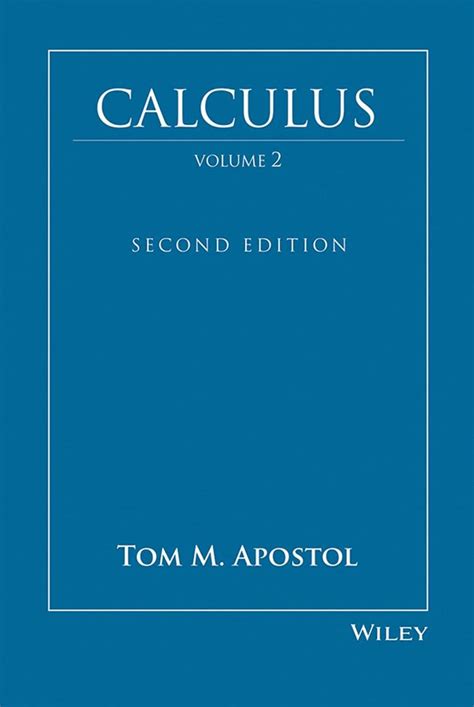 Solutions manual to tom m apostol calculus. - Raising kids to thrive balancing love with expectations and protection with trust.