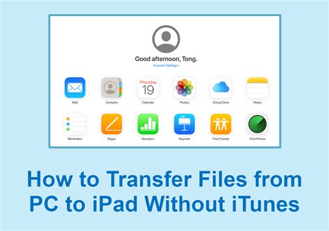Solutions to Transfer Files from PC to iPad Without iTunes