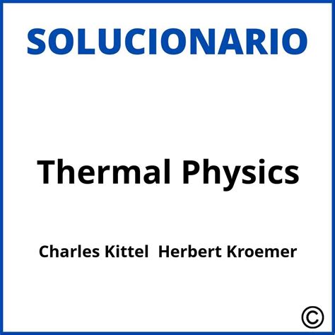 Soluzione fisica termica manuale kittel kroemer. - Handbook of metallurgical process design materials engineering.