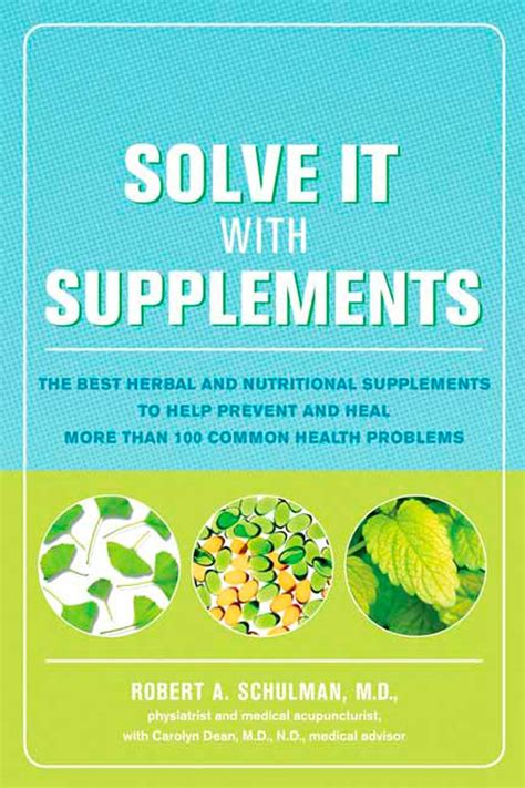 Solve It With Supplements by ROBERT SCHULMAN (Paperback)