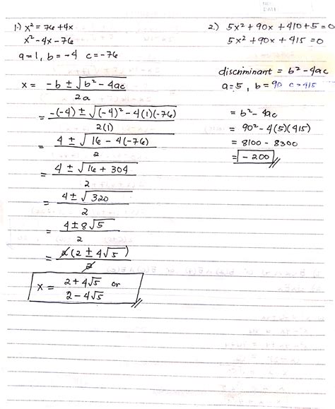 Solve for roots in simplest form calculator Math Problems