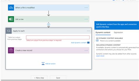 Solved: "Select an output from previous steps" in apply to.