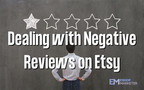 Solved: How do I remove unjustified negative reviews that ... - Etsy