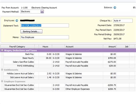 Solved: Salary sacrifice - super - MYOB Community