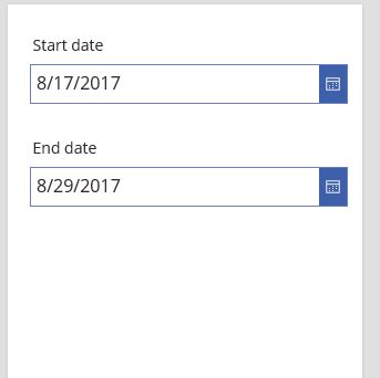 Solved: Start and end date validation - Power Platform Community