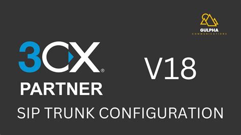 Solved - Secure SIP Trunk 3CX Forums