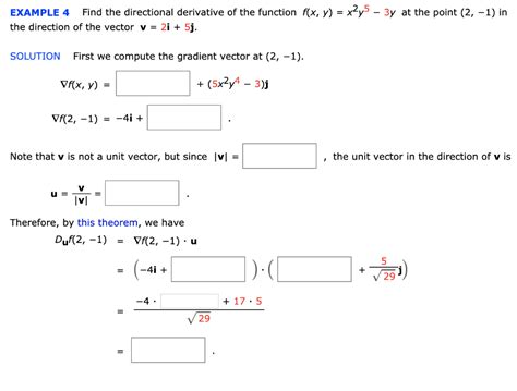 Solved 1 Find The Directional Derivative Of The Function Chegg Com