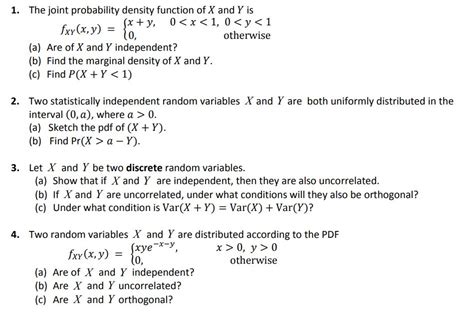 Solved 3 Let The Probability Density Function Pdf Of R Chegg Com