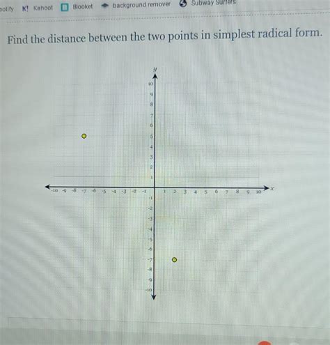 Solved 35 35 The Distance Between Two Existing Points O Chegg Com