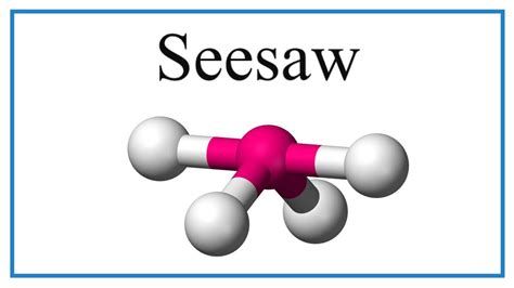 Solved A molecule with a seesaw molecular geometry has a - Chegg