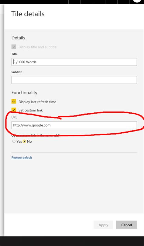 Solved Add hyperlink to a picture in a report Microsoft Power BI