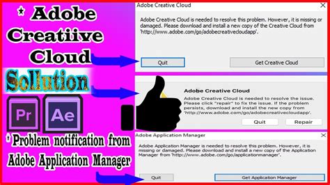 Solved Adobe Creative Cloud is needed to resolve this pro... Adobe