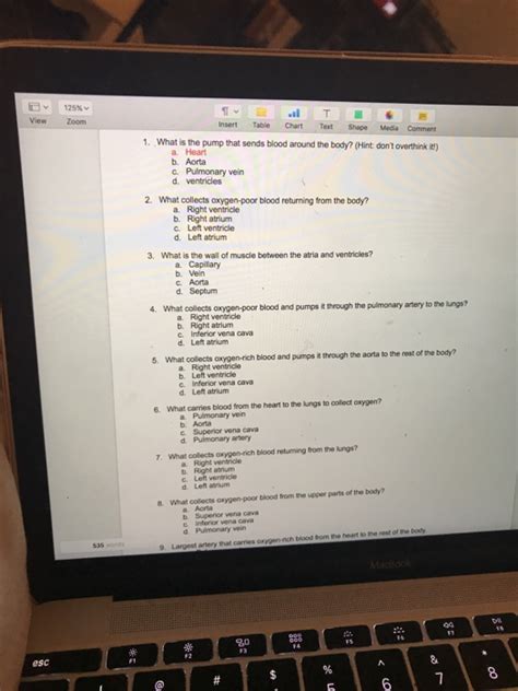 Solved B 125 Zoom Insert View Table Chart Text Shape Sha Chegg Com